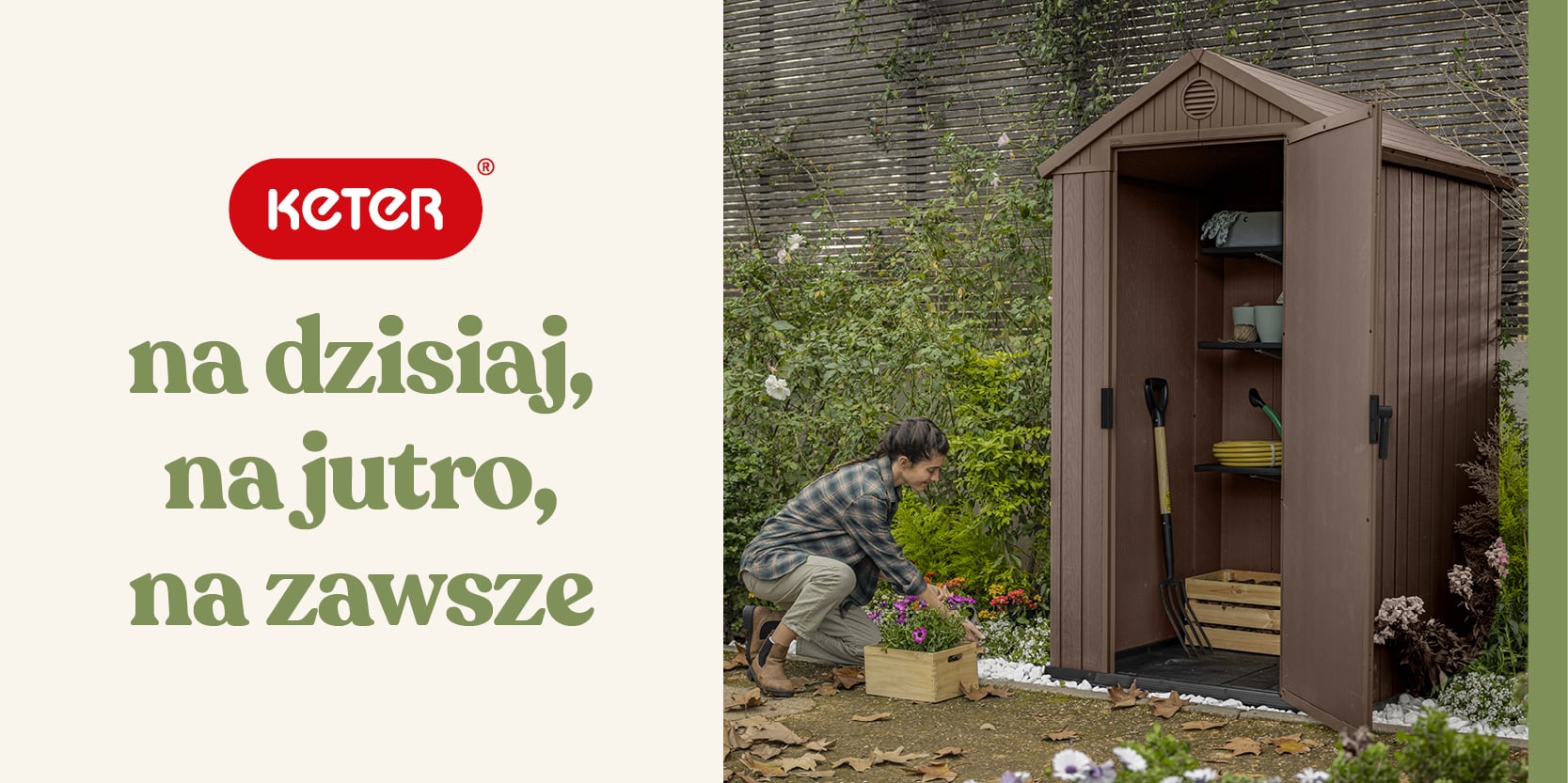 Produkty Keter – pełna oferta w emast.pl (domki, schowki, skrzynie, meble i akcesoria)