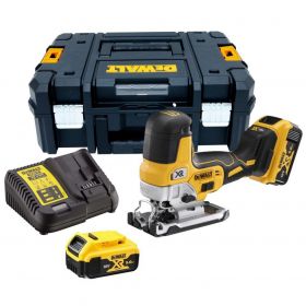 DEWALT WYRZYNARKA 18V 2x5,0Ah DCS335P2 DCS335P2-QW