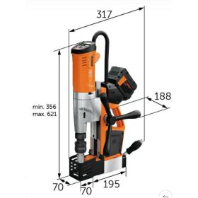 FEIN WIERTARKA MAGNETYCZNA AKBU 35PMQW SELECT KOMPATYBILNA Z AKU BOSCH 71700461000