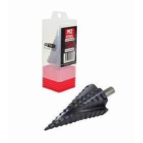 AWTOOLS WIERTŁO STOPNIOWE SPIRALNE M2-TiAlN / 4-32mm /BL AW40933BL