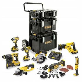 DEWALT.ZESTAW COMBO 18V DCK856P4 8-ELEMENTÓW 4x5,0Ah TOUGHSYSTEM DCK856P4-QW