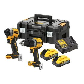 DEWALT.ZESTAW COMBO 18V (DCD805+DCF850) 2x5,0Ah POWERSTACK DCK2050H2T DCK2050H2T-QW