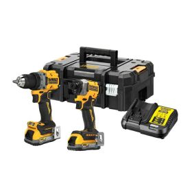 DEWALT ZESTAW COMBO 18V WKĘTARKA DCD800 + ZAKRĘTARKA DCF850 2x1,7Ah POWERSTACK DCK2051E2T DCK2051E2T-QW