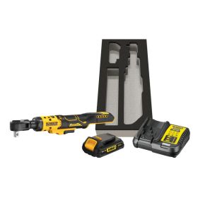 DEWALT GRZECHOTKA 18V 1/2" 95Nm 1x2,0Ah Z WYTŁOCZKĄ DO WÓZKA DCF512D1G DCF512D1G-QW