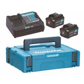 MAKITA ZESTAW ZASILAJĄCY 12V (BL1041Bx2+DC10SB) MAKPAC 197641-2