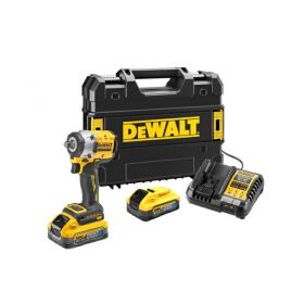 DEWALT KLUCZ UDAROWY 1/2" 18V DCF921P2T 406Nm 2x5,0Ah POWERSTACK TSTAK PIERŚCIEŃ DCF921H2T-QW