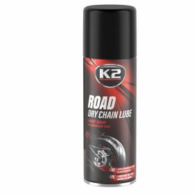 K2 SUCHY SMAR DO ŁAŃCUCHÓW MOTOCYKLOWYCH ROAD 400ML W143