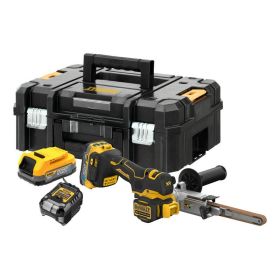 DEWALT PILNIK TAŚMOWY 18V DCM200E2T 2x1,7Ah POWERSTACK TSTAK DCM200E2T-QW