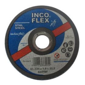 INCOFLEX TARCZA DO CIECIA METALU 125 x 1,6 x 22,2mm M41-125-1.6-22A46T