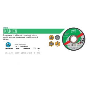 INCOFLEX TARCZA DO CIECIA KAMIENIA 400x4,0x32mm M418-400-4,0-32C24R