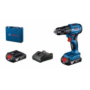 BOSCH WKRĘTARKA UDAROWA 18V GSB 185-LI 2x2,0Ah 50/21Nm WALIZKA