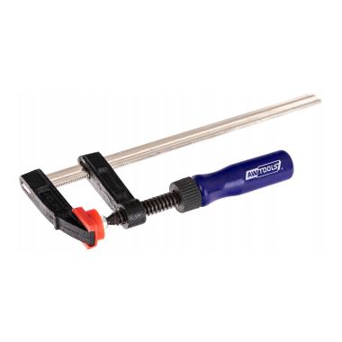 AWTOOLS ŚCISK STOLARSKI TYP F ŚRUBOWY/120x 300mm