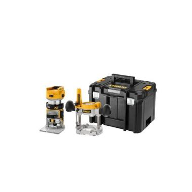 DEWALT FREZARKA  18V DCW604NT 8mm 2 PODSTAWY TSTAK