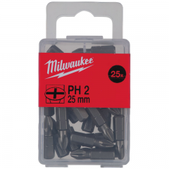 MILWAUKEE KOŃCÓWKA PH1 x 25mm /25szt. 4932399586