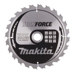 MAKITA PIŁA TARCZOWA DO DREWNA 270x30mm 24-ZĘBÓW  MAKFORCE B-08268