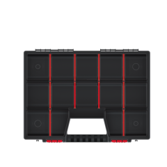 KISTENBERG  ORGANIZER NARZĘDZIOWY NOR16, 65x290x390mm CZERWONY KNO40307
