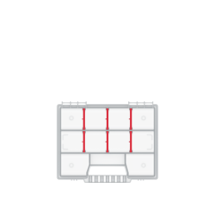 KISTENBERG ORGANIZER NARZĘDZIOWY NORT  8 KNO20154T