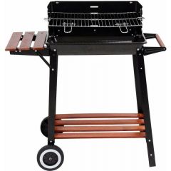 LUND GRILL WĘGLOWY Z PÓŁKĄ RUSZT 48x28 cm 99585