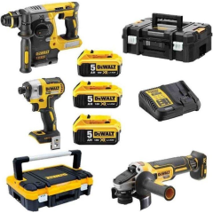 DEWALT.ZESTAW COMBO 18V (DCF887+DCH273+DCG405) DCK305P3T-QW DCK305P3T-QW