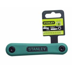 STANLEY KLUCZE TORX  8 elem. SKŁADANE T9-T40 4-69-263