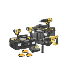 DEWALT.ZESTAW COMBO 18V DCK440L3T (DCD778+DCF787+DCH033+DCL040) 3x3,0Ah TSTAK DCK440L3T-QW