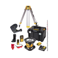 DEWALT.LASER OBROTOWY 18V DCK374D1R 1x2,0Ah TSTAK +ŁATA +STATYW DCK374D1R-QW