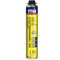 TYTAN PIANOKLEJ DO TERMOIZOLACJI SZARY 820ml 10048630