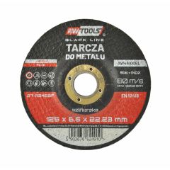 AW TARCZA DO METALU SZLIFIERSKA 125*6,5mm BLACK LINE AW49100BL