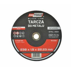 AW TARCZA DO METALU 230*1,9mm BLACK LINE AW49080BL