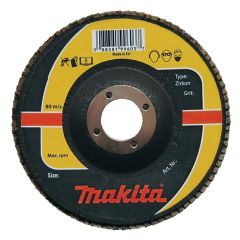 MAKITA ŚCIERNICA LISTKOWA ZIRKON 125x22,23mm P120 METAL, STAL NIERDZEWNA P-65523