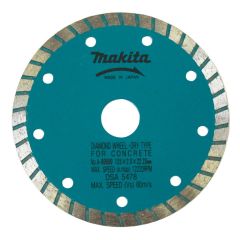 MAKITA TARCZA DIAMENTOWA 125x22,23mm TURBO (NA SUCHO) PŁYTKI A-80690