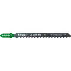 KLINGSPOR BRZESZCZOT DO WYRZYNARKI 130x8x1,25mm JS 302 WQ /5szt. 670548