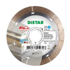 DISTAR TARCZA DIAMENTOWA HARD CERAMICS ADVANCED 115 x 1,6 x 10 x 22,23mm 11115528010