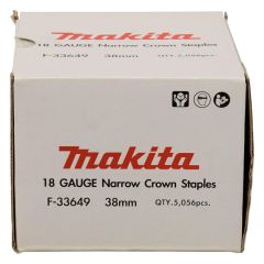 MAKITA ZSZYWKI 18GA 5,7x38mm /5056szt. OCYNKOWANE F-33649