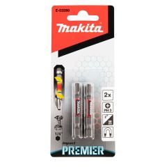 MAKITA KOŃCÓWKA WKRĘTAKOWA PH3-50mm /2szt. IMPACT PREMIER E-03280