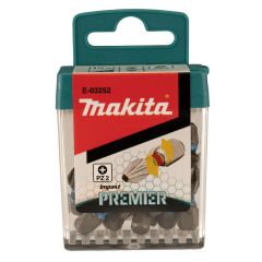 MAKITA KOŃCÓWKA WKRĘTAKOWA PZ2-25mm /15szt. IMPACT PREMIER E-03252