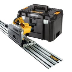 DEWALT PILARKA TARCZOWA - ZAGŁĘBIARKA 1300W 165mm DWS520KTR + SZYNA 1,5m TSTAK DWS520KTR-QS