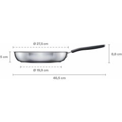 FISKARS PATELNIA 26cm  Z POWŁOKĄ CERAMICZNĄ FUNCTIONAL FORM 1072311