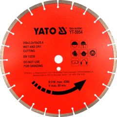 YATO TARCZA DIAMENTOWA DO BETONU 400 x 25,4mm YT-5955