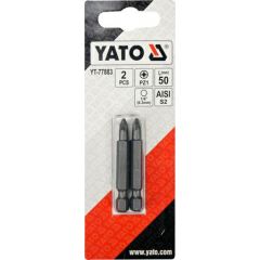 YATO KOŃCÓWKA 1/4"x50mm PZ1 /2szt. YT-77883