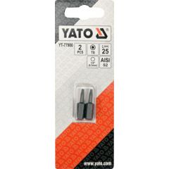 YATO KOŃCÓWKA 1/4"x25mm TORX T 8 /2szt. YT-77900