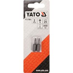 YATO KOŃCÓWKA 1/4"x25mm TORX T 9 /2szt. YT-77901