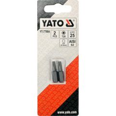 YATO KOŃCÓWKA 1/4"x25mm TORX T20 /2szt. YT-77904