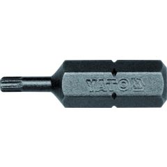 YATO KOŃCÓWKA / BIT 1/4" x 25mm TORX T10 , Z OTWOREM 50szt  YT-7822