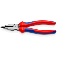 KNIPEX SZCZYPCE UNIWERSALNE Z OSTRO ZAKOŃCZONYMI SZCZĘKAMI 185mm KOMPONENT 0822185