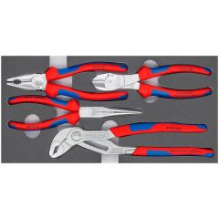 KNIPEX ZESTAW SZCZYPIEC 4el. /PIANKA 002001V17