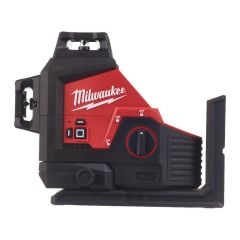 MILWAUKEE.LASER PŁASZCZYZNOWY ZIELONY 38m 1x4,0Ah M123PL-401C 4933478102