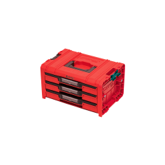 QBRICK SYSTEM PRO DRAWER 3 TOOLBOX 2.0 EXPERT RED ULTRA HD CUSTOM SKRQPROD3E2CCZEPG003