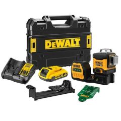 DEWALT.LASER LINIOWY 12/18V ZIELONY 1x2,0Ah DCE089D1G18 DCE089D1G18-QW