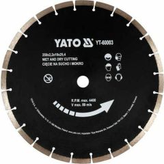 YATO TARCZA DIAMENTOWA DO BETONU 350x25,4mm YT-60003